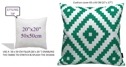 Nairobi Lime Green Outdoor Waterproof Patio Garden Cushions Durable Weather-Resistant Polyester Comfortable Hollow-Fibre Filled Versatile Indoor Outdoor Use by OLIVIA ROCCO - White Bear Furnishings