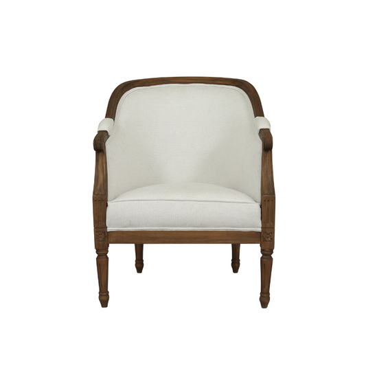 Laura Ashley Montpellier Occasional Chair in Walnut - 3760061