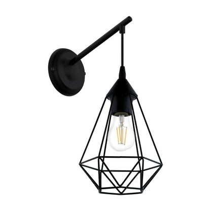 Nerissa Black Wall Light