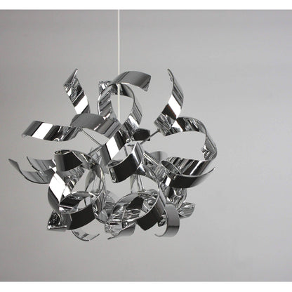 Lyndsay Large Pendant Light Shade Chrome