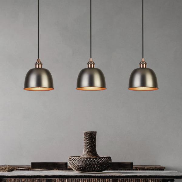 Edison 3 Light Ceiling Bar