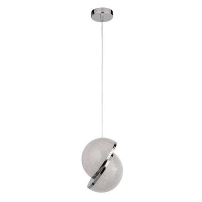 Whitney 1 Light Polished Chrome Ceiling Pendant