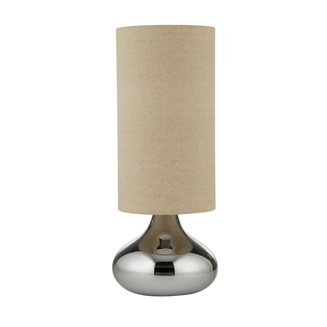 Cissy Dark Smokey Glass Table Lamp