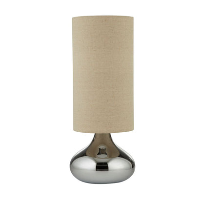 Cissy Dark Smokey Glass Table Lamp