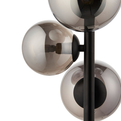 Reeko 5 Light Matte Black Ceiling Pendant