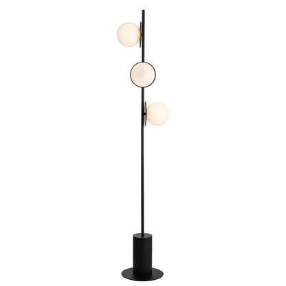 Satellite Matt Black Floor Lamp