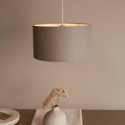 Hinton 40x21 Charcoal Shade - White Bear Furnishings