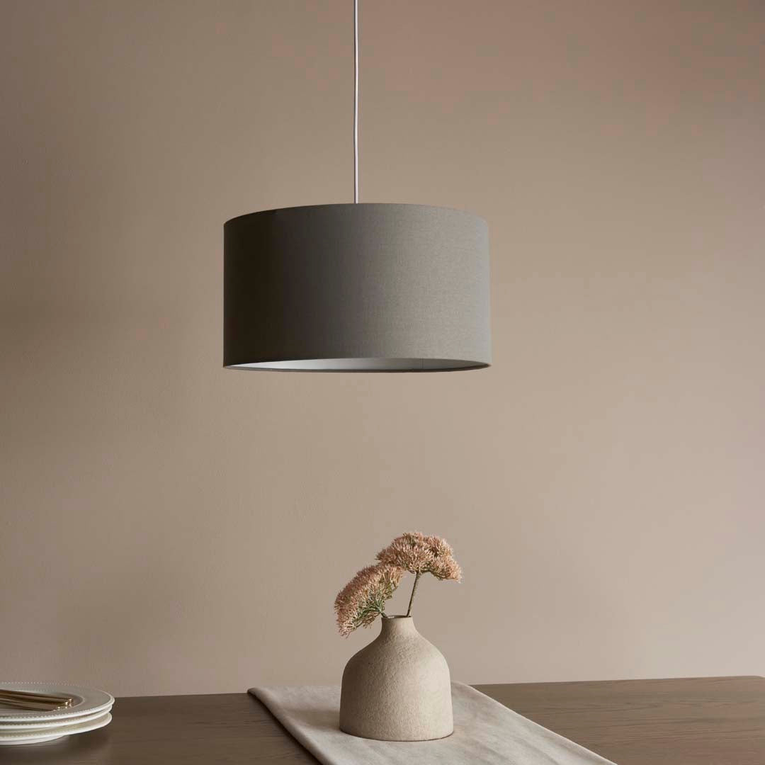 Hinton 40x21 Charcoal Shade - White Bear Furnishings