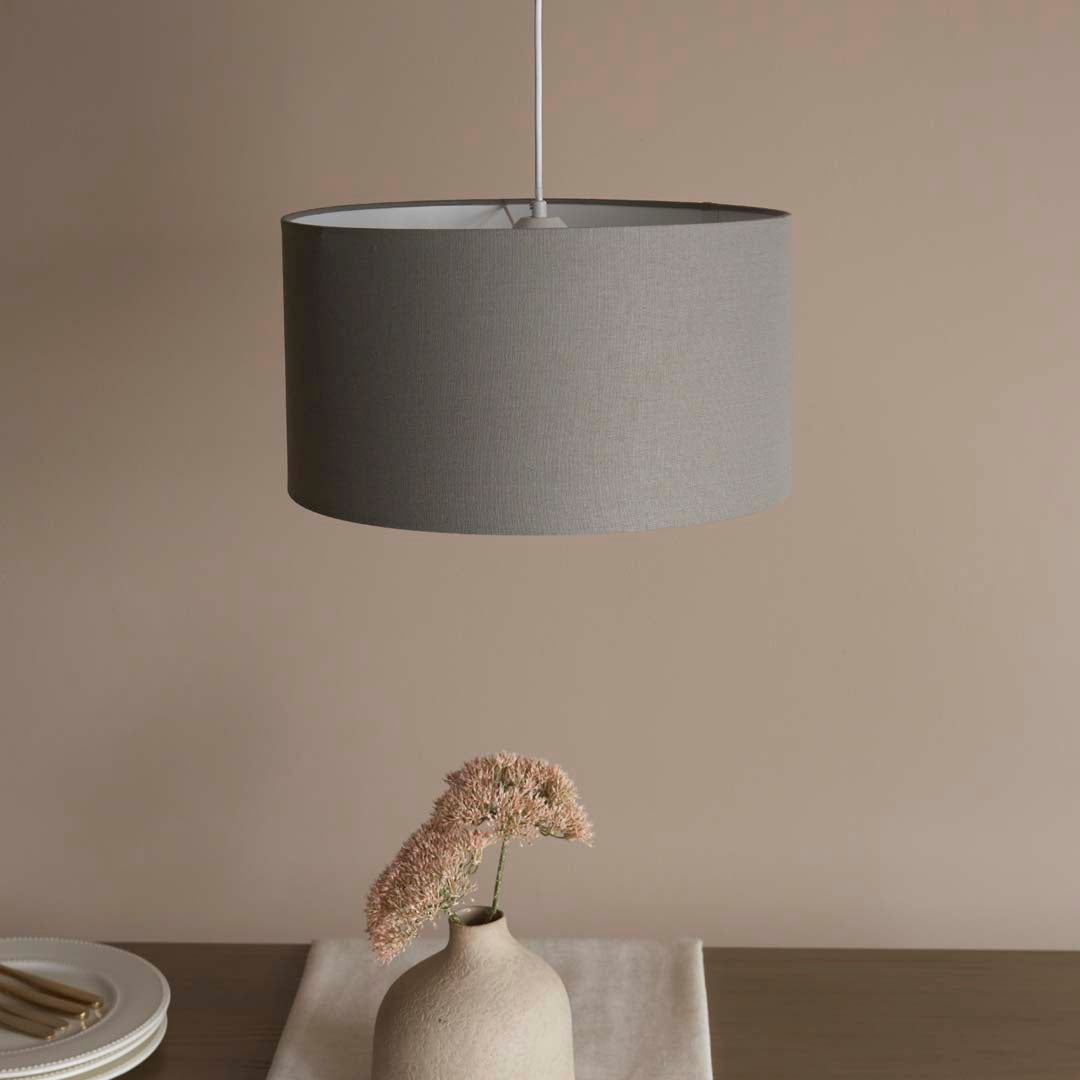 Hinton 40x21 Charcoal Shade - White Bear Furnishings