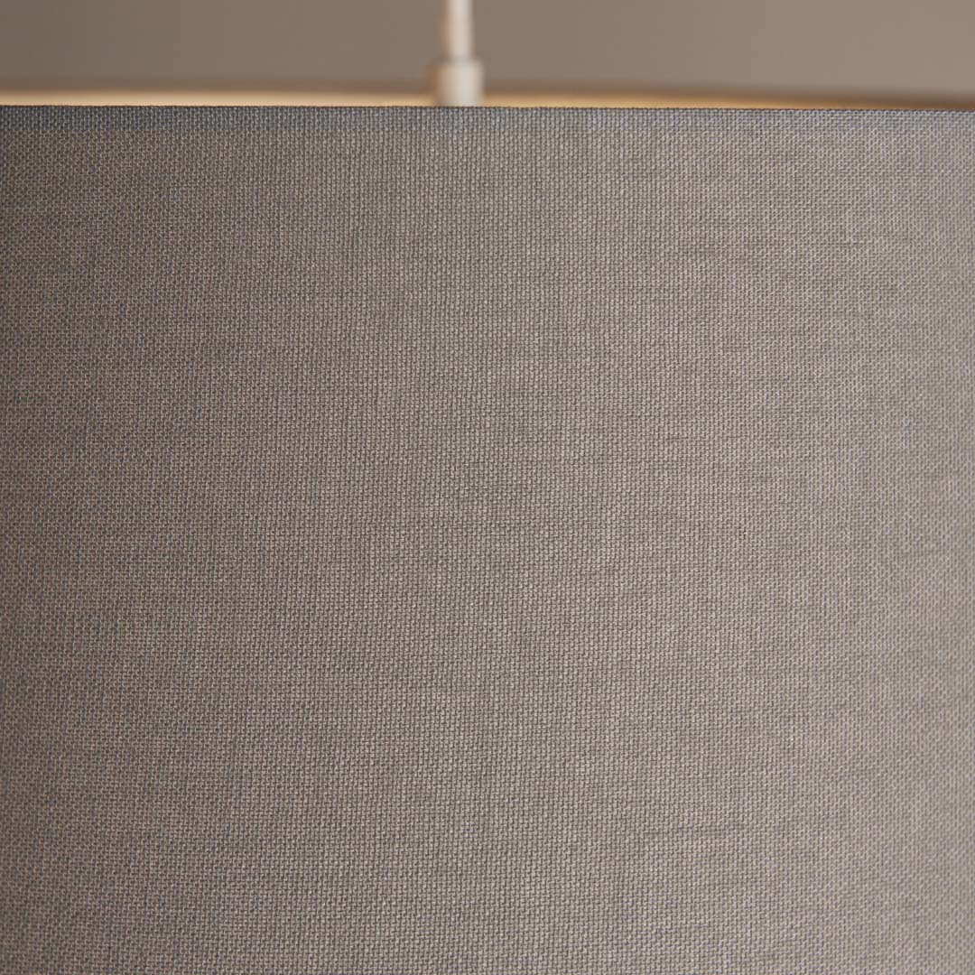 Hinton 40x21 Charcoal Shade - White Bear Furnishings