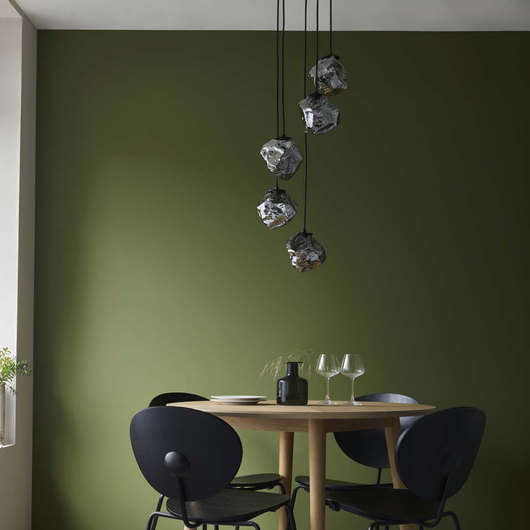 Molten 5 Light Smokey Ceiling Light Pendant - White Bear Furnishings
