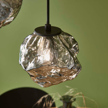 Molten 5 Light Smokey Ceiling Light Pendant - White Bear Furnishings