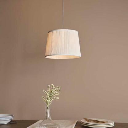 Pennington 25x21 Ivory Shade - White Bear Furnishings