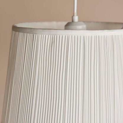 Pennington 25x21 Ivory Shade - White Bear Furnishings