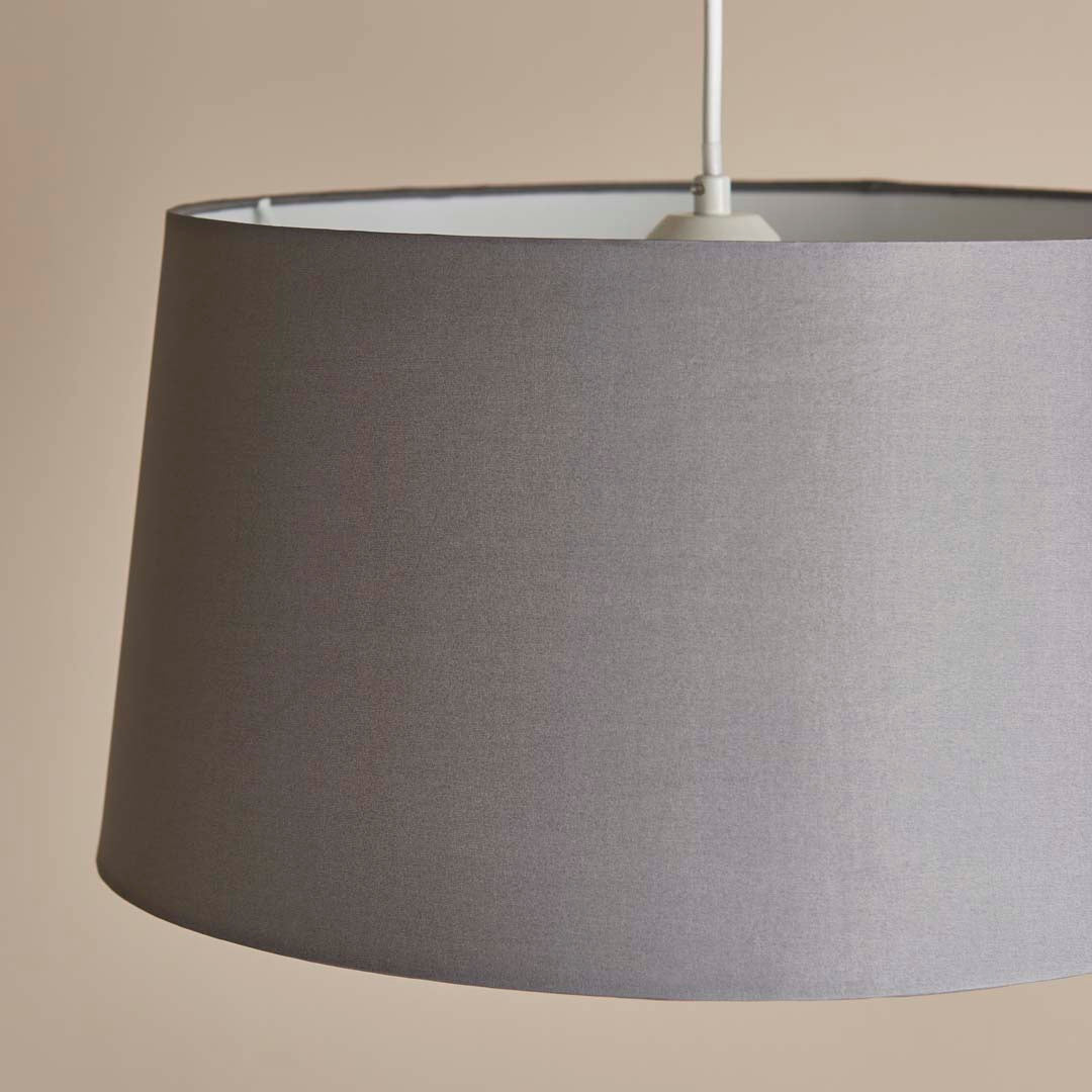 Tiverton 35x21 Charcoal Shade - White Bear Furnishings