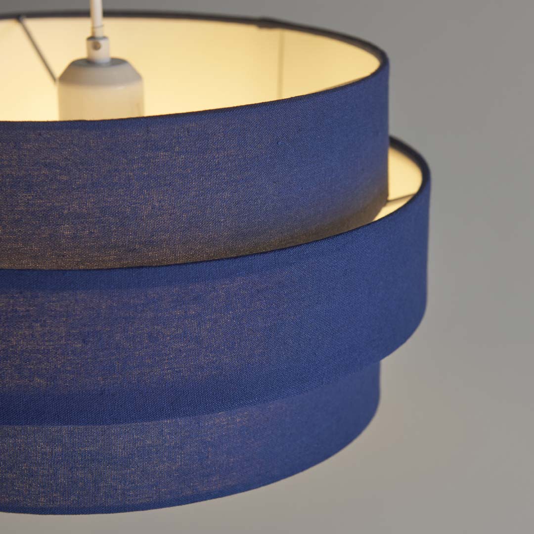 Ziggy Navy Easy-Fit Pendant - White Bear Furnishings