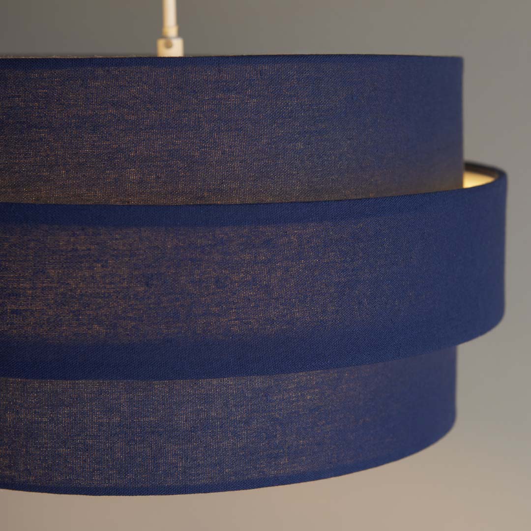 Ziggy Navy Easy-Fit Pendant - White Bear Furnishings