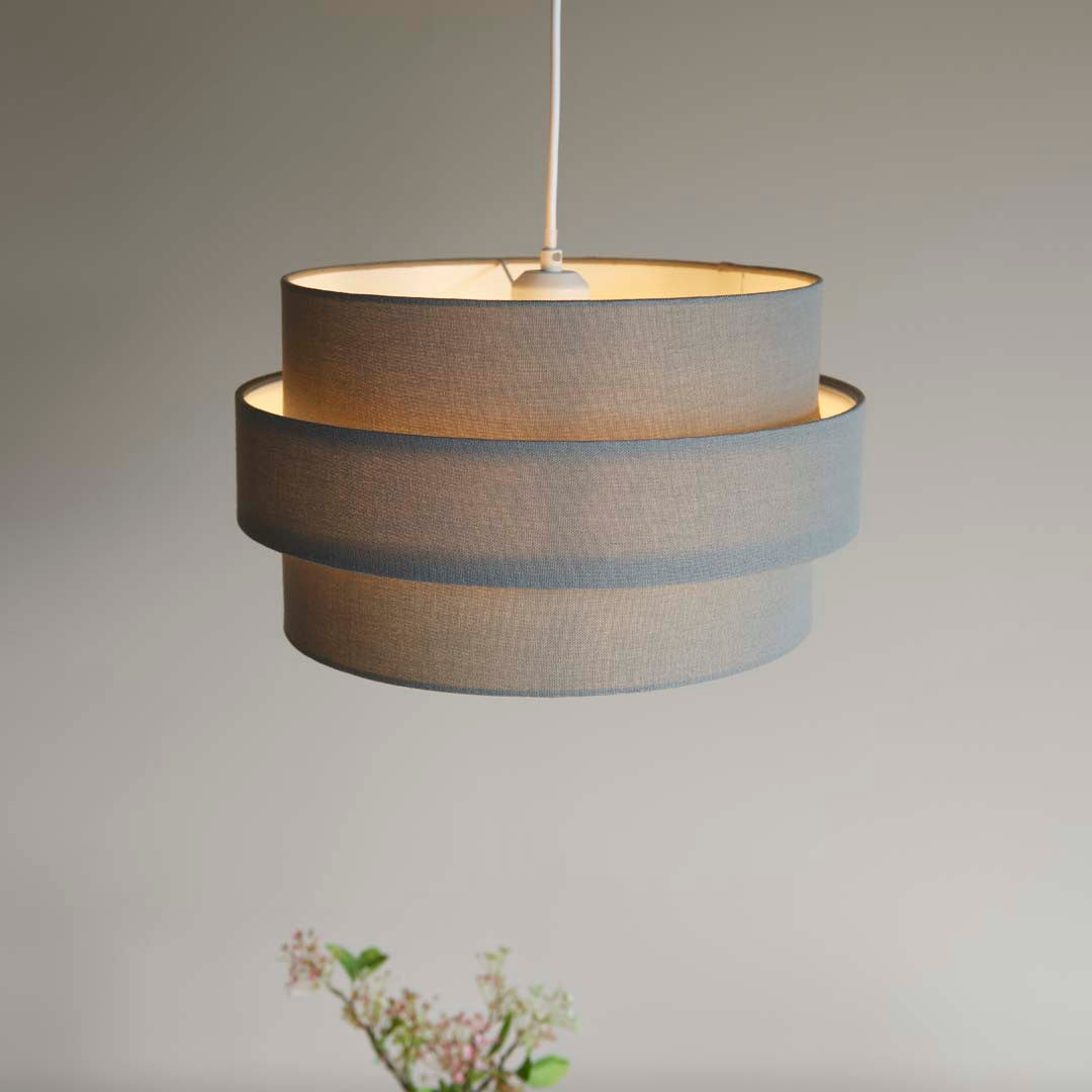 Ziggy Charcoal Easy-Fit Pendant - White Bear Furnishings