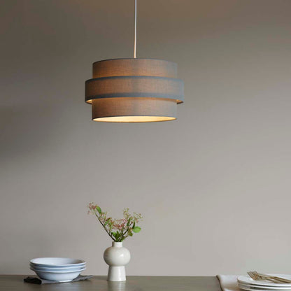 Ziggy Charcoal Easy-Fit Pendant - White Bear Furnishings