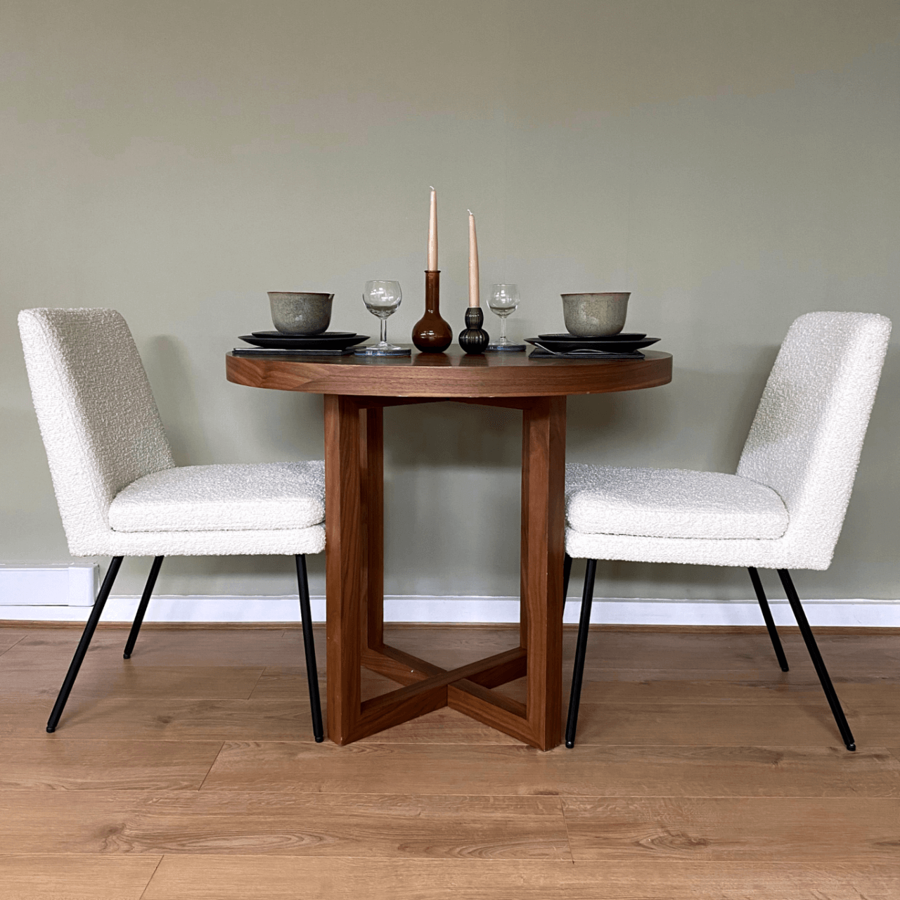 [Set of 2] Twenty 10 Designs Laurel Dining Chairs - DC-L-L-MI
