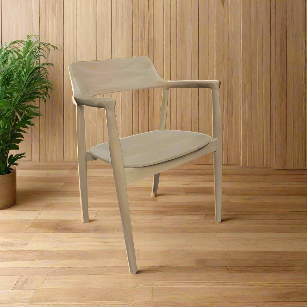 [Set of 2] Ancient Mariner Shoreditch Dining Chairs With Arms - SH07