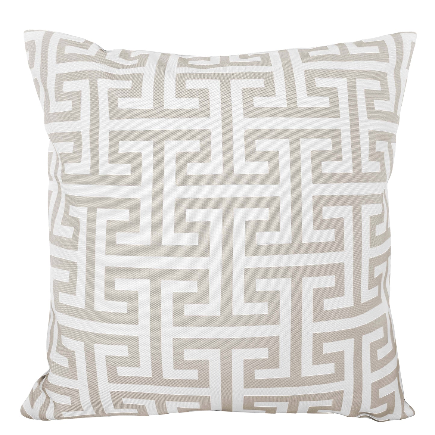 Waterproof Breathable Milano Natural Hollowfibre Filled Cushions 43x43cm for Outdoor Garden Bench Sofa or Indoor Use by OLIVIA ROCCO - White Bear Furnishings