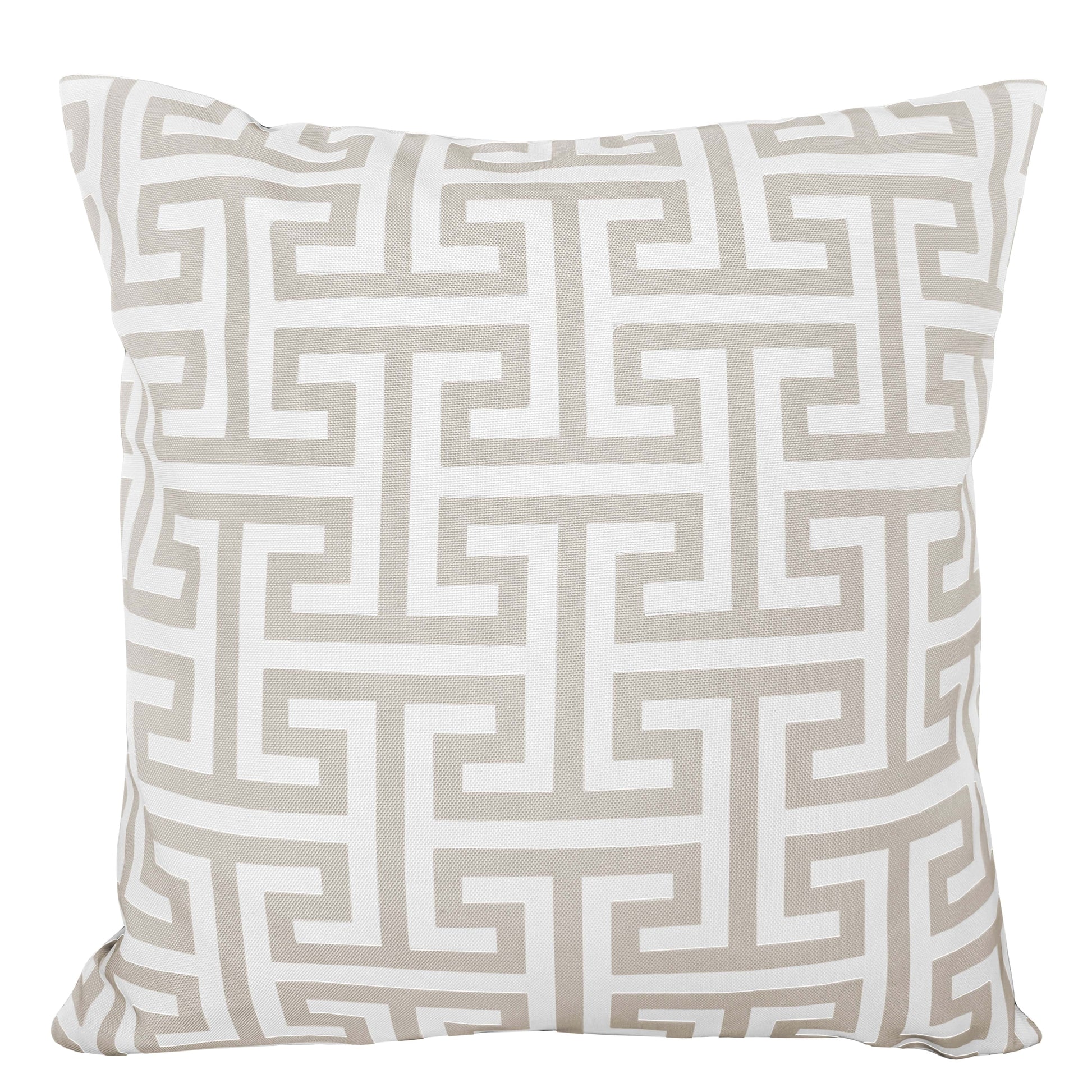 Waterproof Breathable Milano Natural Hollowfibre Filled Cushions 43x43cm for Outdoor Garden Bench Sofa or Indoor Use by OLIVIA ROCCO - White Bear Furnishings