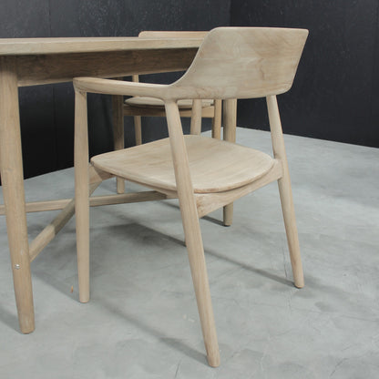 [Set of 2] Ancient Mariner Shoreditch Dining Chairs With Arms - SH07