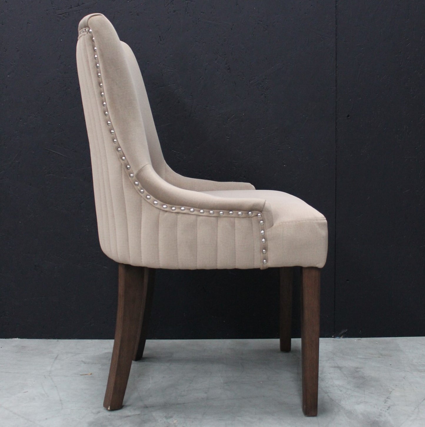 [Set of 2] Ancient Mariner Scott Dining Chairs In Velvet Hazelnut - VLA305