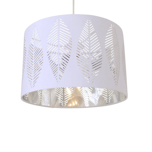 Esme Pendant Light Shade White - White Bear Furnishings