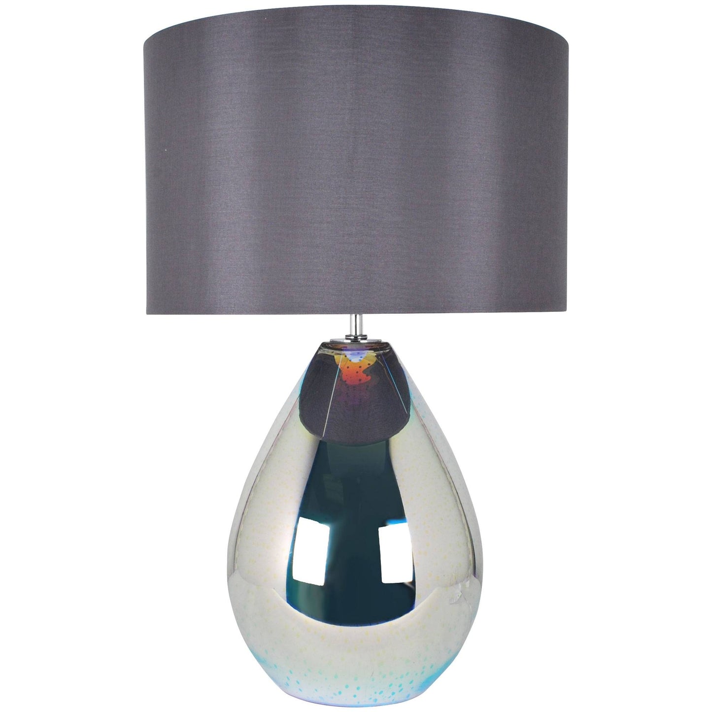 Geller 61cm Glass Table Lamp - White Bear Furnishings