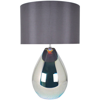 Geller 61cm Glass Table Lamp - White Bear Furnishings