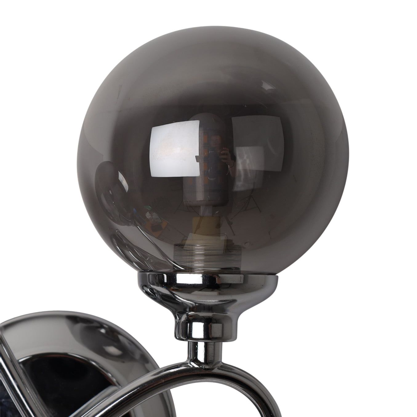 Bungo Polish Chrome Wall Light - White Bear Furnishings