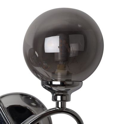 Bungo Polish Chrome Wall Light - White Bear Furnishings
