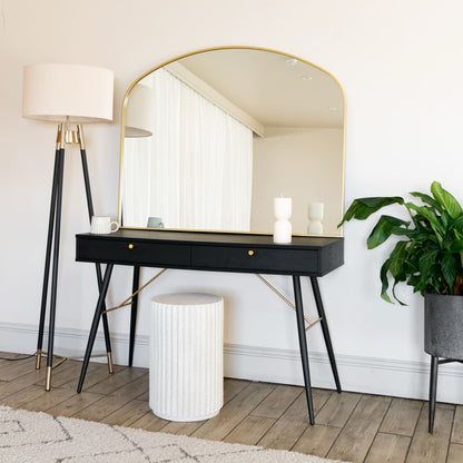 Yoko - Gold Metal Gentle Arch Mirror - 95cm x 120cm